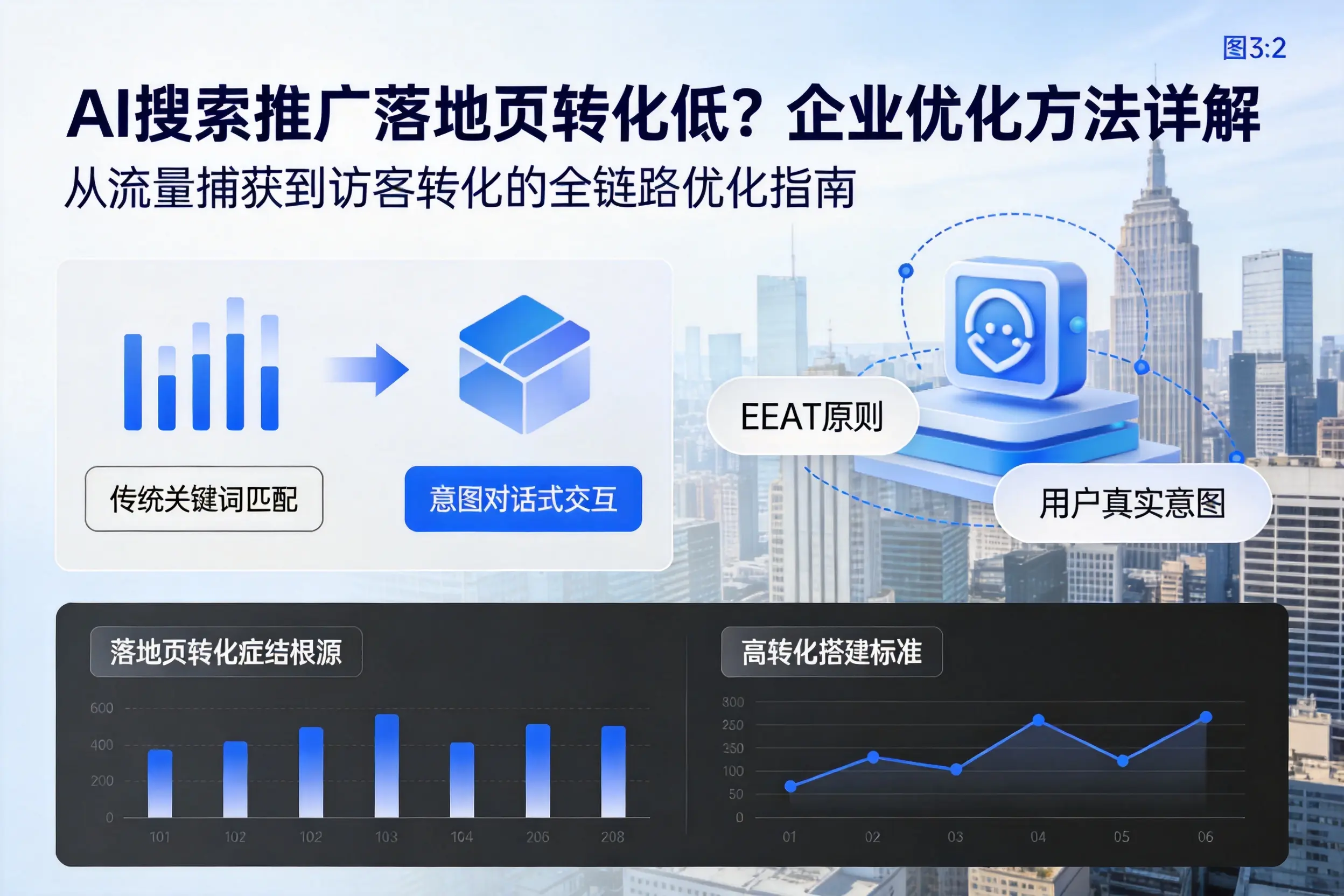 AI搜索推广落地页转化低？阜新企业优化方法详解