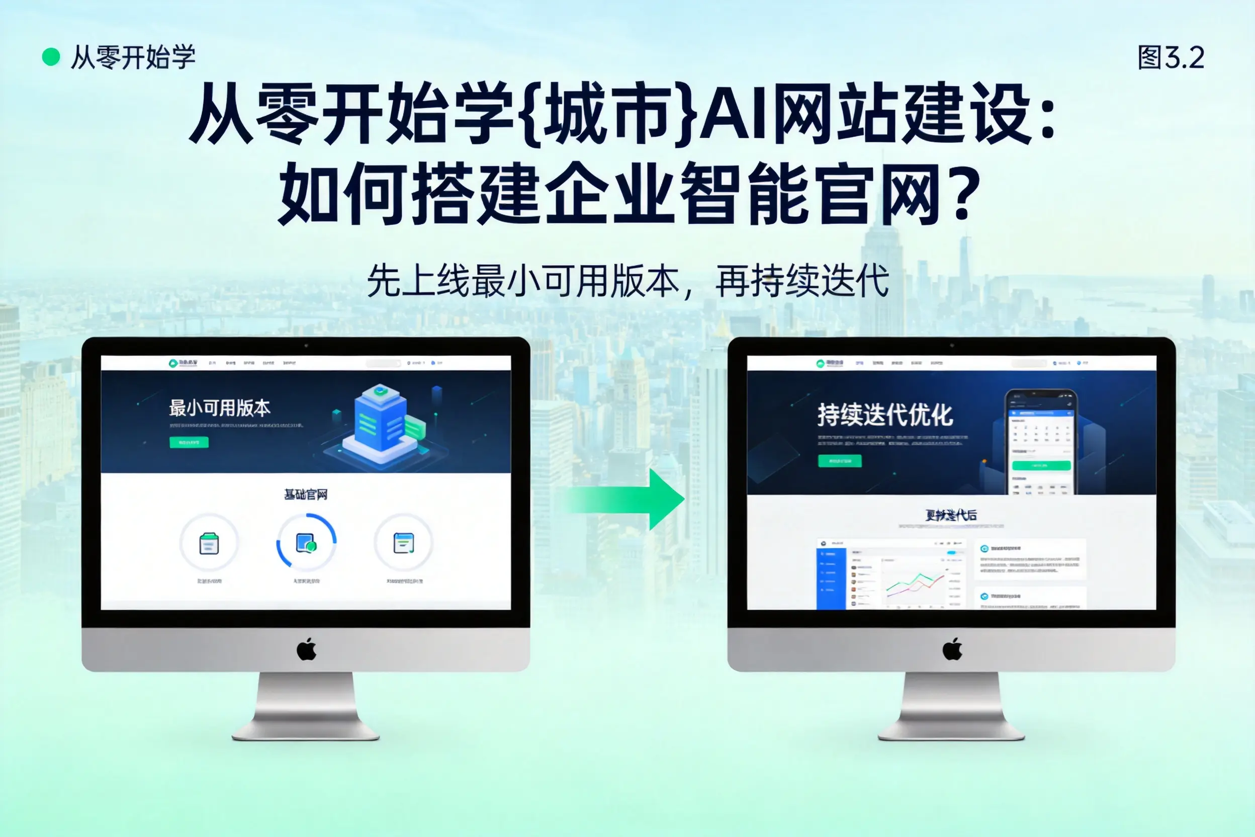从零开始学阜新AI网站建设:如何搭建企业智能官网?