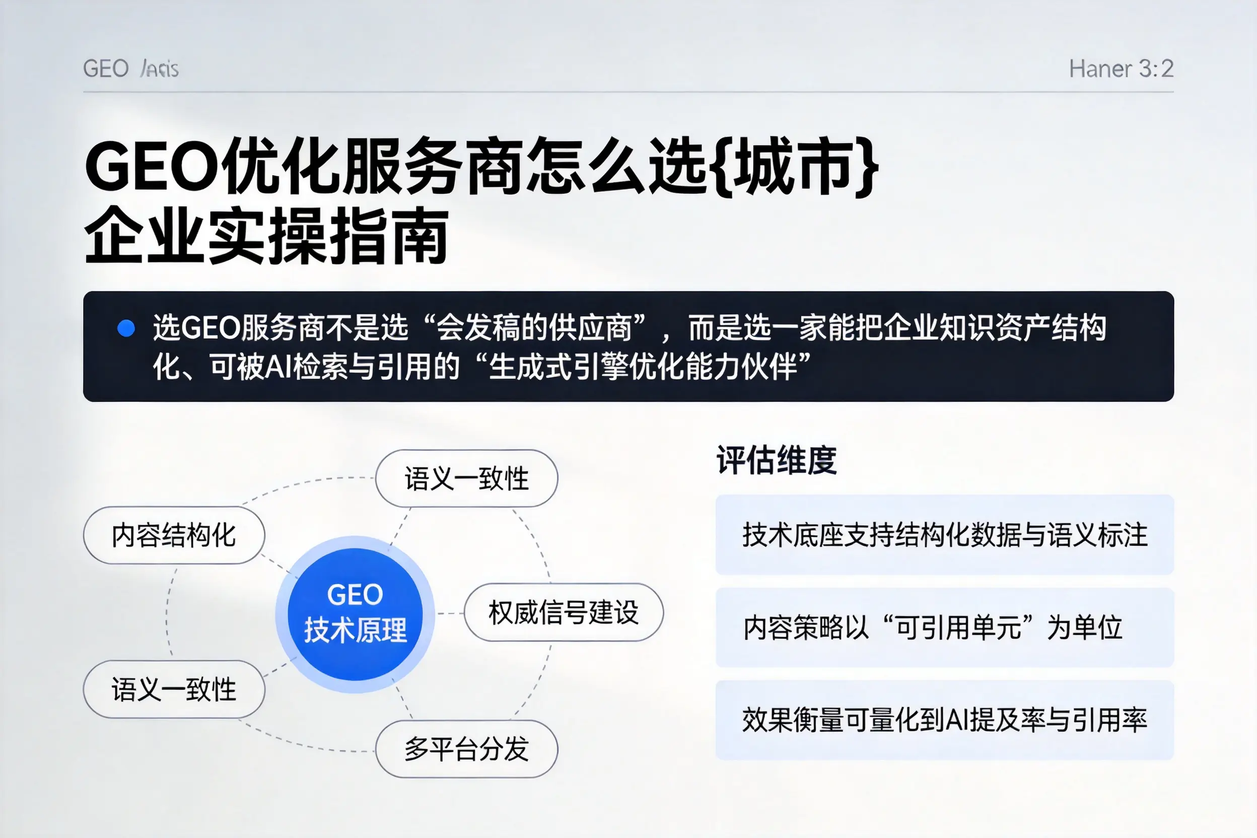 GEO优化服务商怎么选阜新企业实操指南