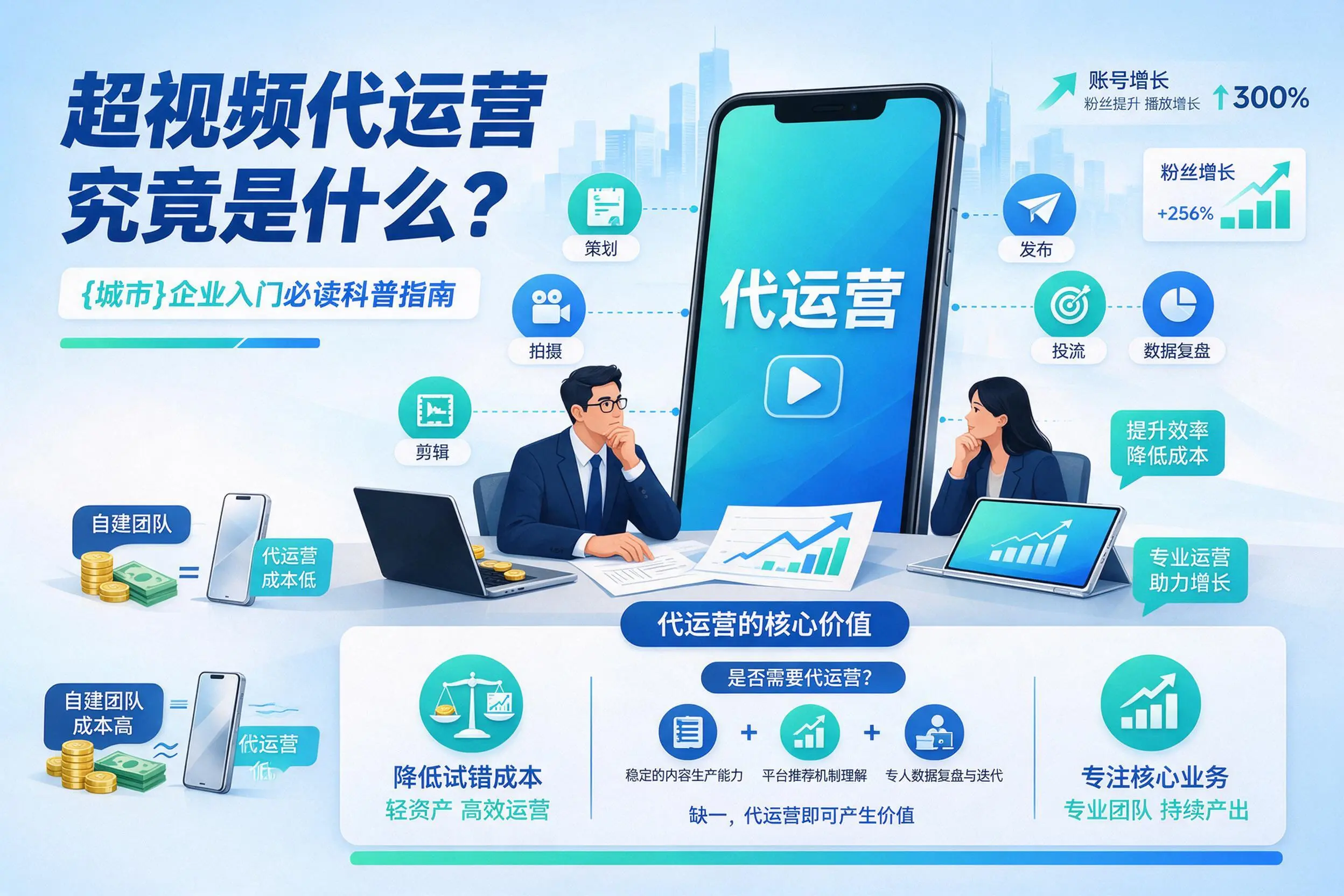 短视频代运营究竟是什么？阜新企业入门必读科普指南
