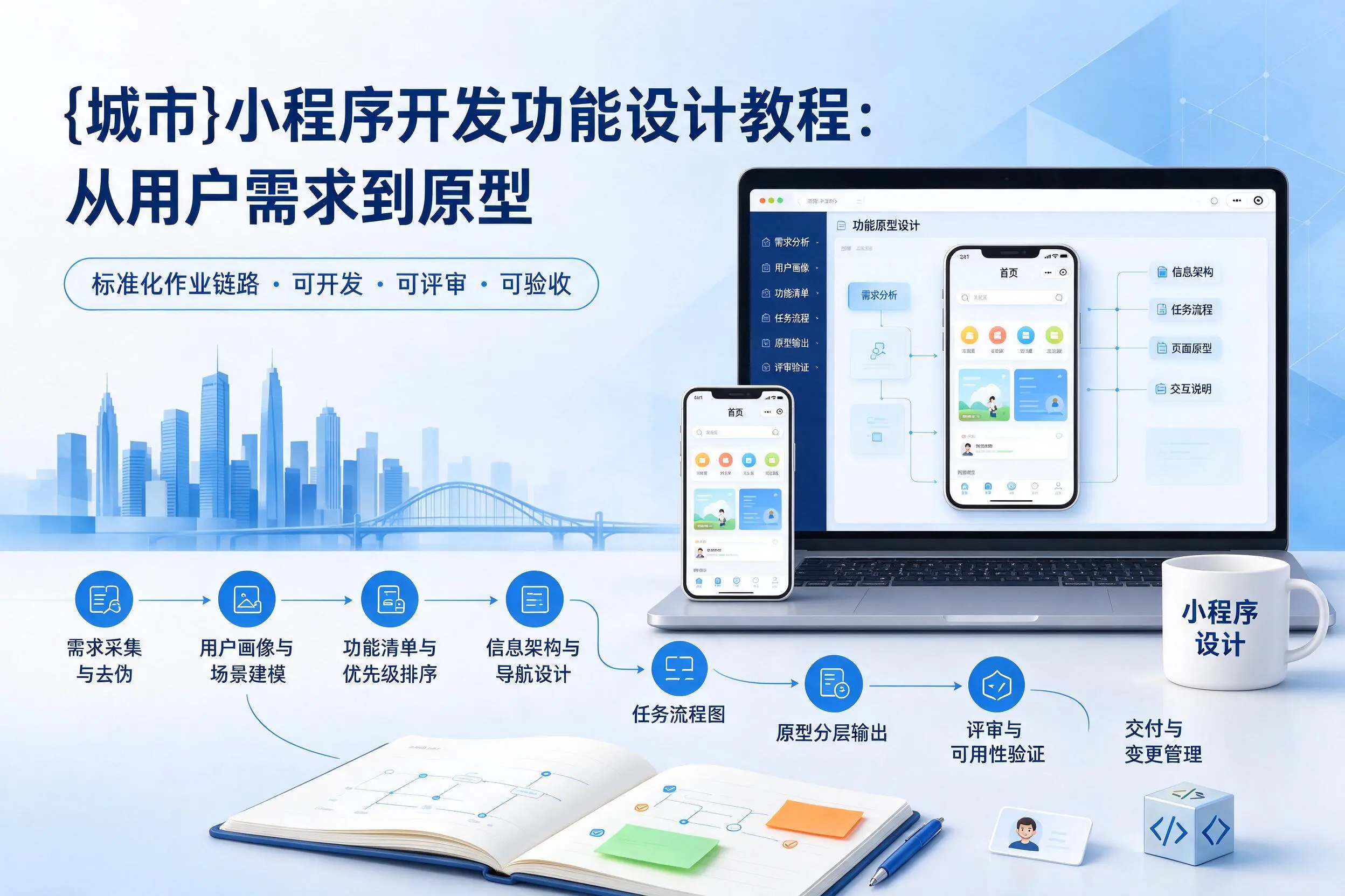 阜新小程序开发功能设计教程：从用户需求到原型