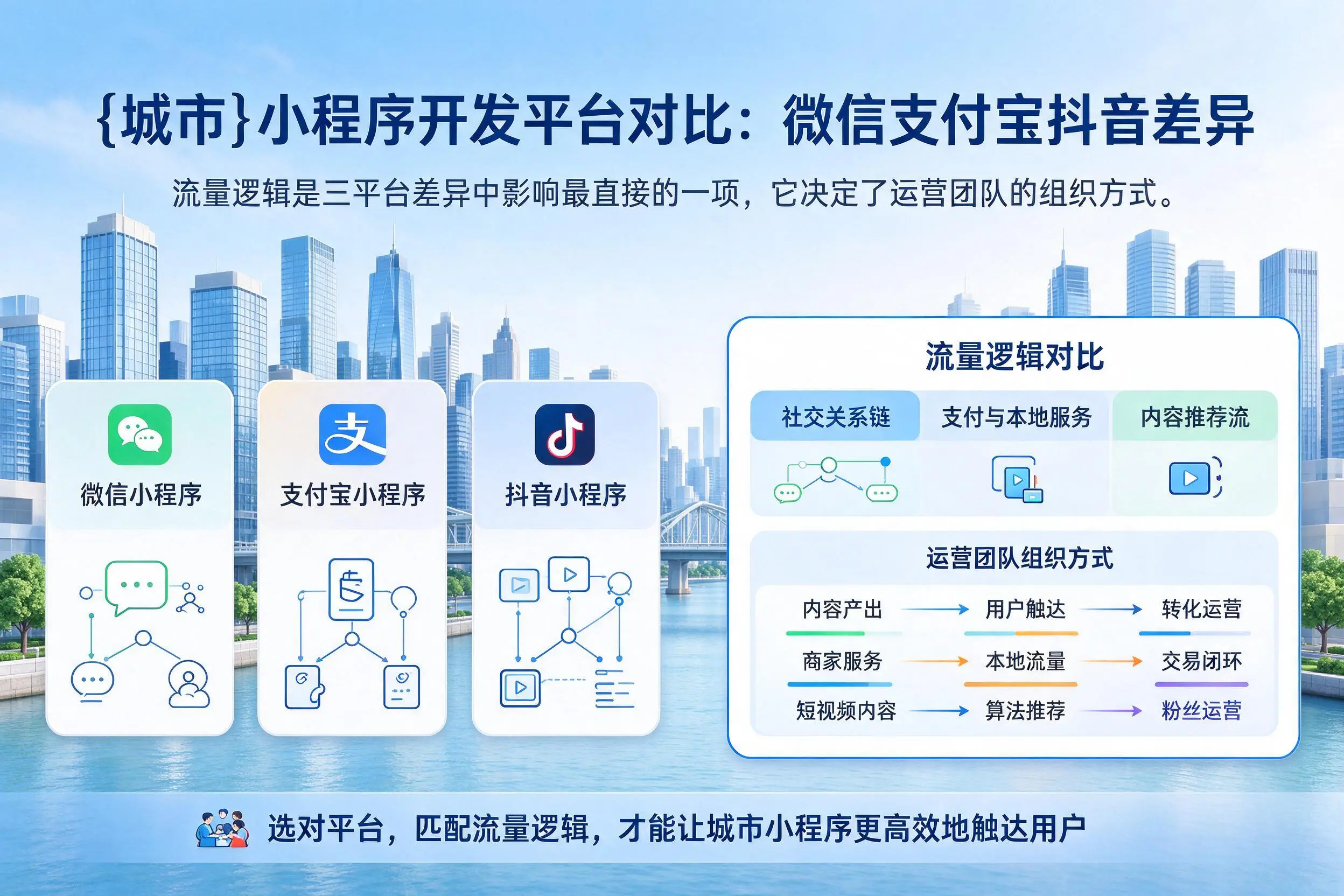 阜新小程序开发平台对比：微信支付宝抖音差异